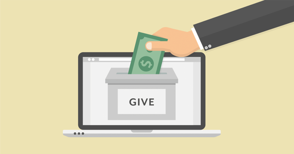 Give to the church